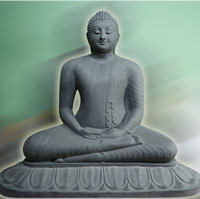 PRO-B007 - Granite Samadhi Buddha Statue