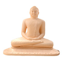 PRO - B005 - Pink Dolomite Samadhi Buddha Statue