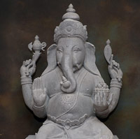PRO - D003 - Granite - Ganesh Deva Statue