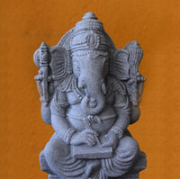 PRO - D004 - Granite - Ganesh Deva Statue